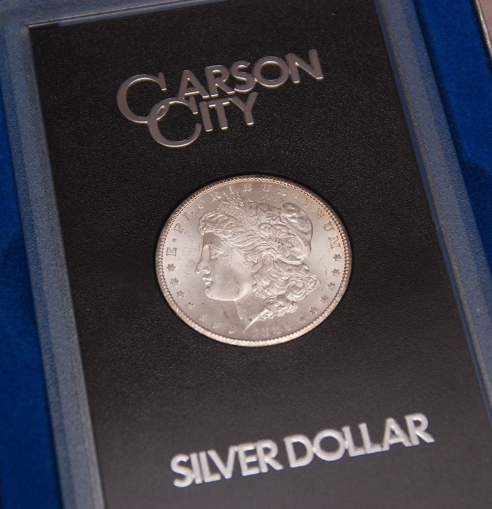 1884 CC Morgan silver dollar: 1884 CC Morgan silver dollar