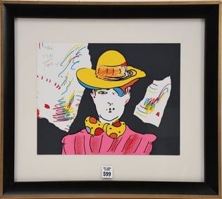 Peter Max (German/American b.1937) Serigraph- 1981. edition 182/200. pencil signed upper left hand