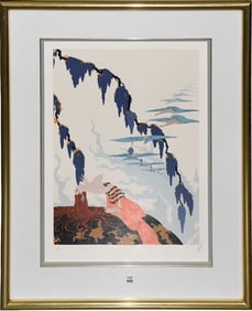 Erte (Russian/ French 1892-1990) Serigraph VINTAGE-1981. Pencil signed and numbered 19/300. Sight