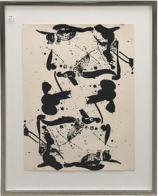 Sam Francis (American, 1923-1994) Lithograph, Up and Down- 1967. Pencil signature also with blind