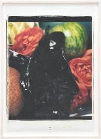 Donald Sultan (American, b. 1951) photo- Still Life with Lemons & Leaves. image approx. 20 x 24.