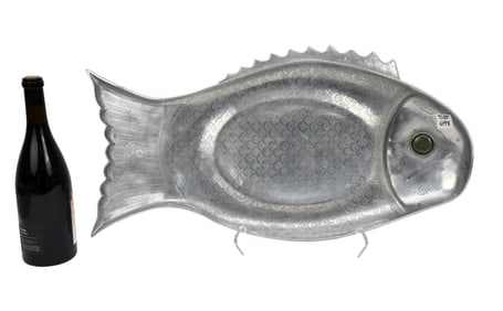 Large Arthur Court Fish serving tray 25" long x 13" wide x 2.5" high