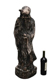 Chinese Pottery Sage.31-1/2 inches tall.