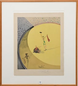 Salvador Dalí (Spanish, 1904–1989) Triumph of the Toreador. Bullfighter in the Arena, Late 20th