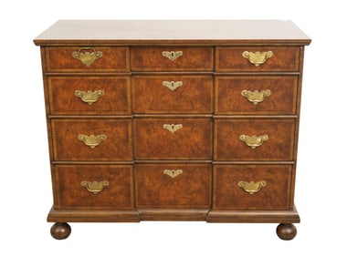 Baker Chest Block Front, 4 Drawers, 32"h x 39"w x 18"d