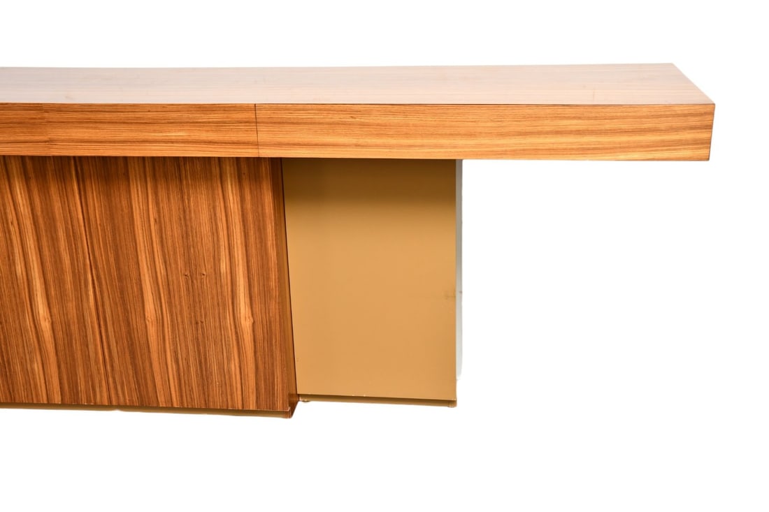 Vladimir Kagan MCM Rosewood Console with 2 Center Doors & 2 Recessed Doors At Ends, Vladimir Kagan - 2