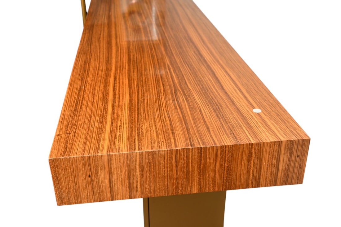 Vladimir Kagan MCM Rosewood Console with 2 Center Doors & 2 Recessed Doors At Ends, Vladimir Kagan - 5