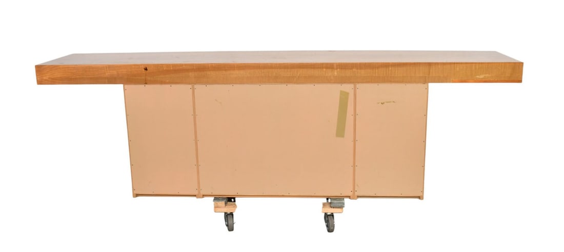 Vladimir Kagan MCM Rosewood Console with 2 Center Doors & 2 Recessed Doors At Ends, Vladimir Kagan - 9