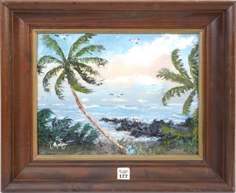 Todd Martin (b 1965) American - Florida. Highwaymen-style artist, a formal student of Hall of Fame