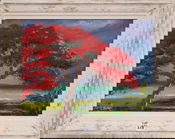 Todd Martin (b 1965) American - Florida. Highwaymen-style artist, a formal student of Hall of Fame