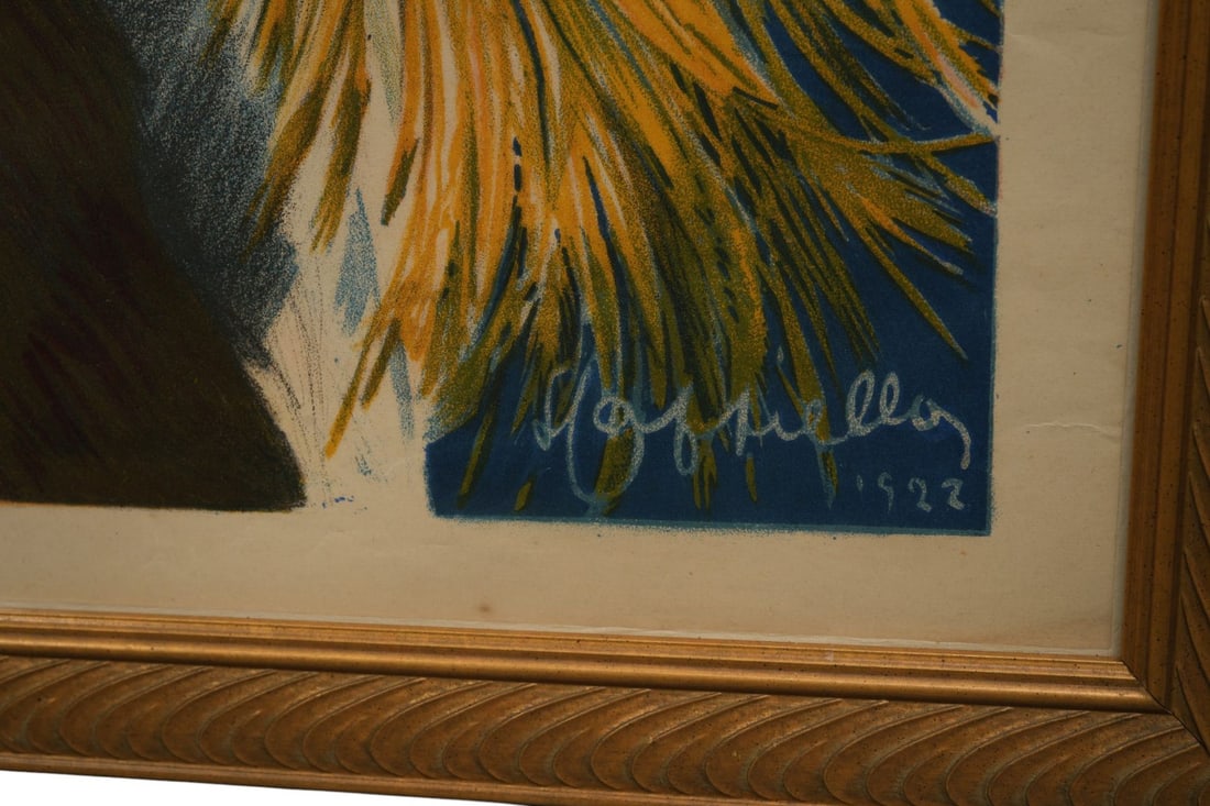 Exposition Coloniale, Marseille France 1922. Color lithographic poster on paper, - 4