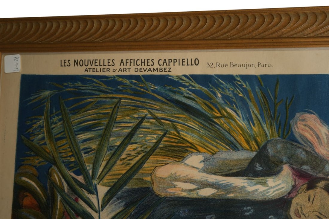 Exposition Coloniale, Marseille France 1922. Color lithographic poster on paper, - 5