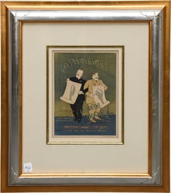 Leonetto Cappiello (1875–1942) La Parisienne, France circa 1900.  Color lithographic poster on