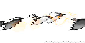 2 Pair Eye Glasses; Gucci with Prescription Filled Lens & Very Stretched Out & Tiffany & Co.: 2 Pair Eye Glasses; Gucci with Prescription Filled Lens & Very Stretched Out & Tiffany & Co. Sunglasses, good condition