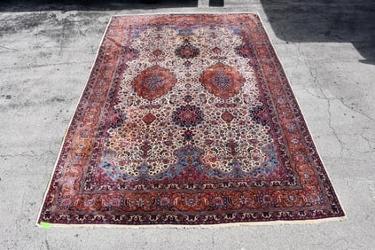 Signed Oriental Carpet / Rug 11.5 x 17 feet