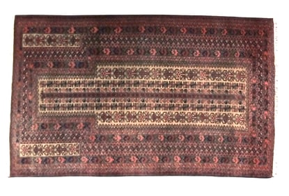 Tribal Style Oriental Carpet / Rug 3 x 5 feet