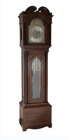 Large 20th century Grandfather Clock 96" high x 25" wide x 17" deep