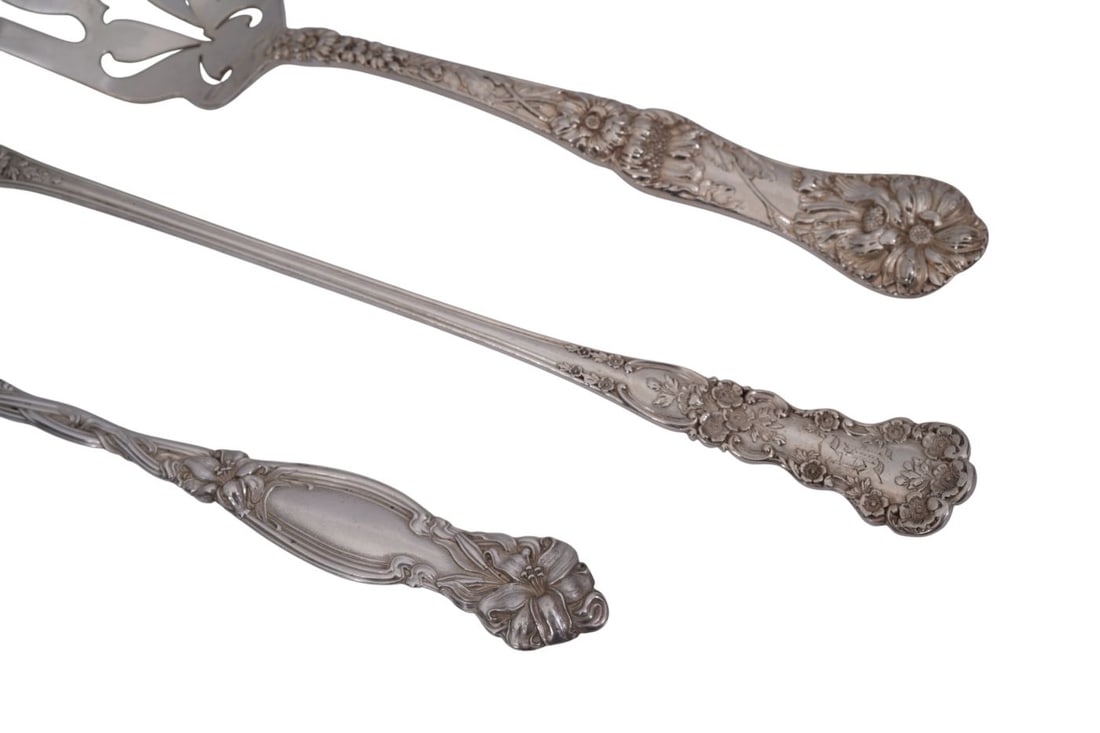 8 Sterling Silver Assorted Flatware & Tableware Pcs, 6 ozt. - 6