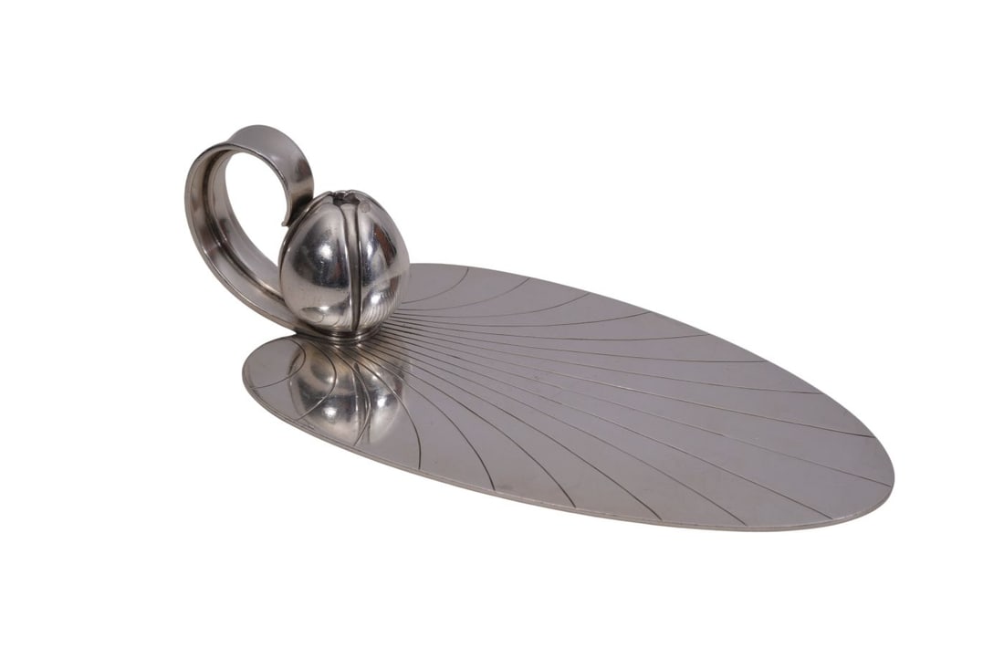 Georg Jensen Sterling Silver Cake Server, 5 ozt, 6" x 3" (1 of 7)