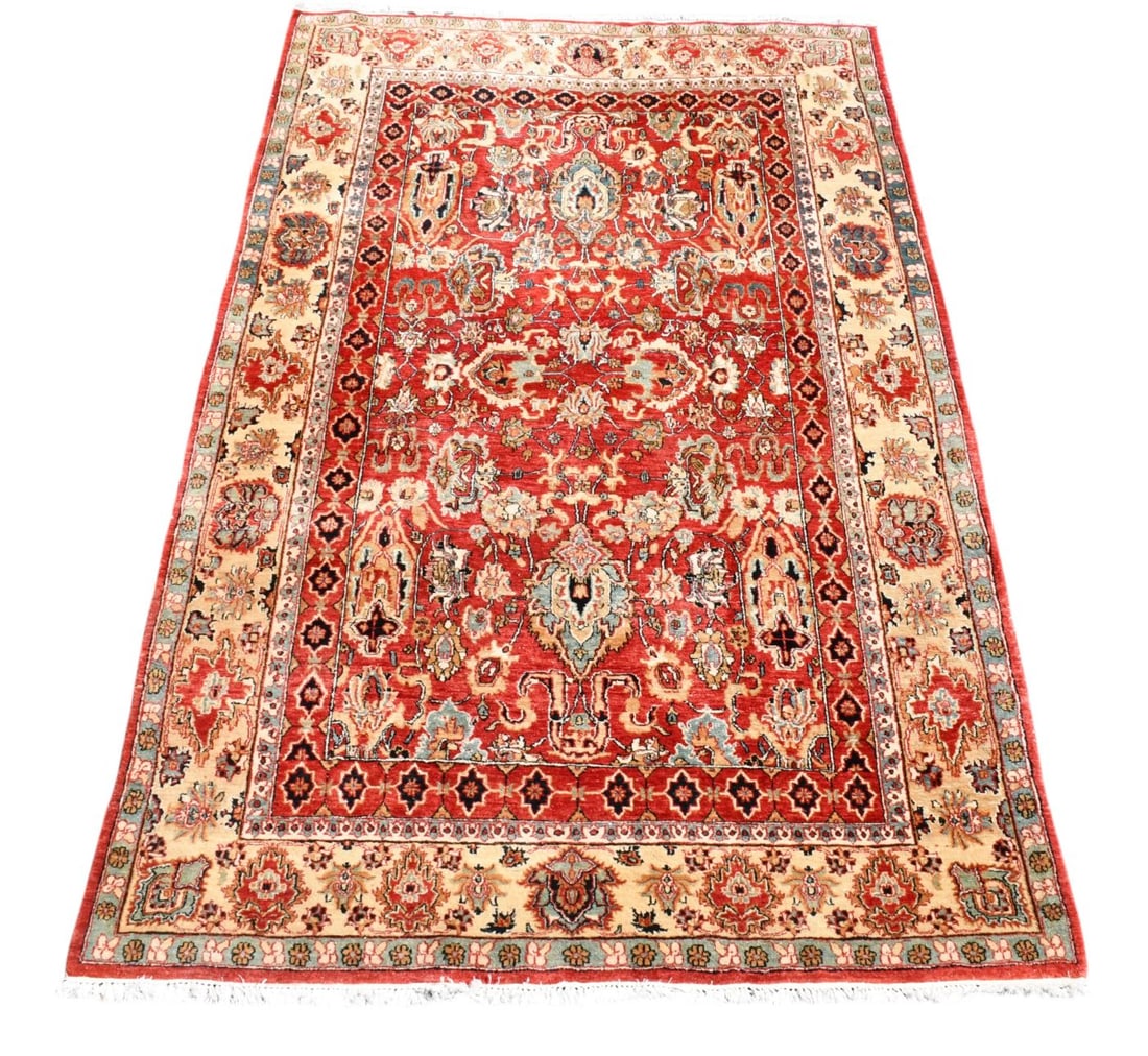 Oriental Rug/Carpet - Red Persian Design 4 bortders, 7 x 11.3 feet (1 of 4)