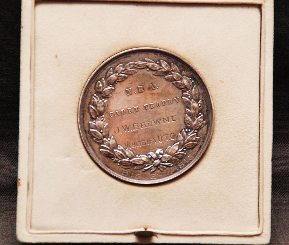 N.R.A. Cadet Trophy Silver Coin