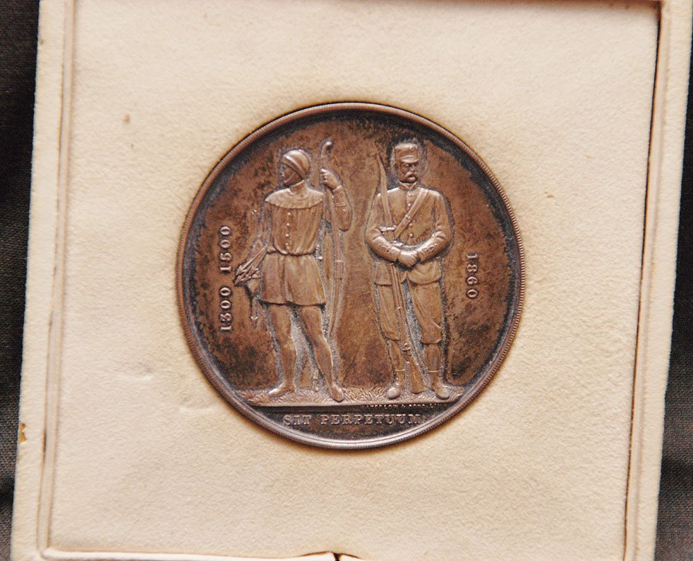 N.R.A. Cadet Trophy Silver Coin - 2