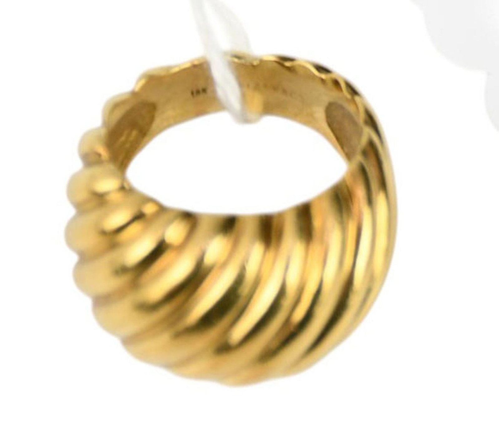 18K Yellow Gold Tiffany & Co. Dome Ring. Size 6.5 wt. 14.8 grams: 18K Yellow Gold Tiffany & Co. Dome Ring. Size 6.5 wt. 14.8 grams