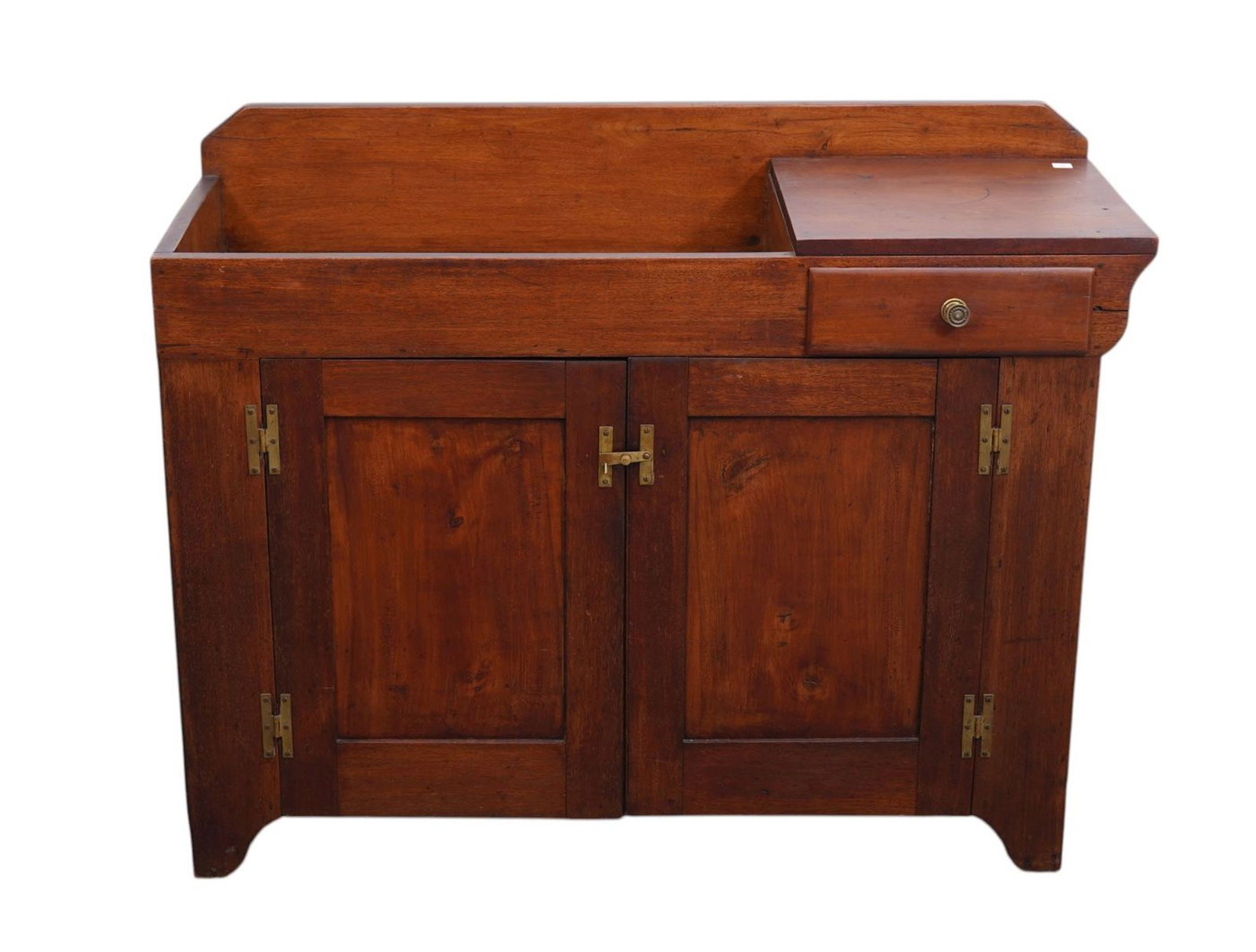 American 19th c. Dry Sink, 35"h x 48"w x 19"d (1 of 8)