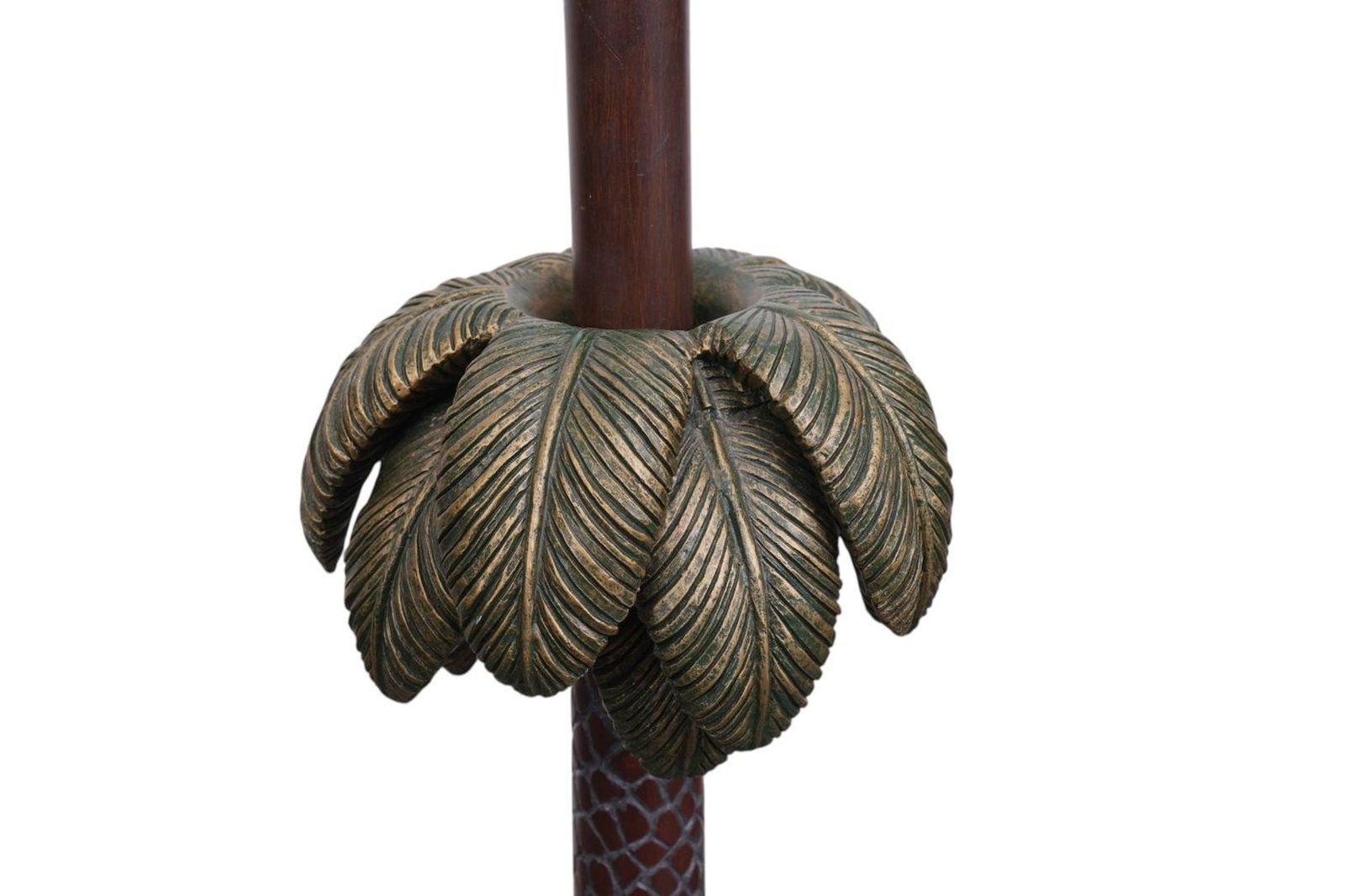 Pair Monkey Palm Tree Floor Lamps - 3