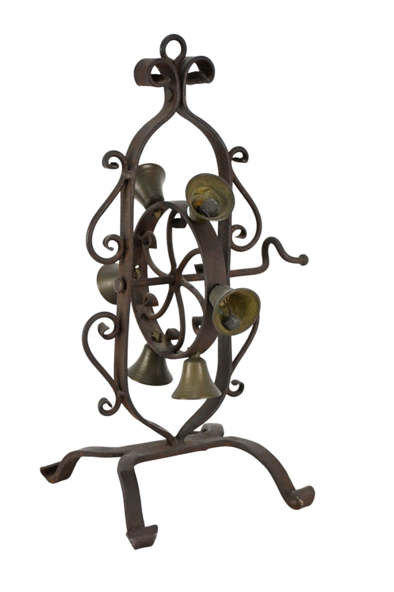 Vintage Metal Ferris Wheel Doorbell, 15"h x 8"w x 7 1/2"d (1 of 5)