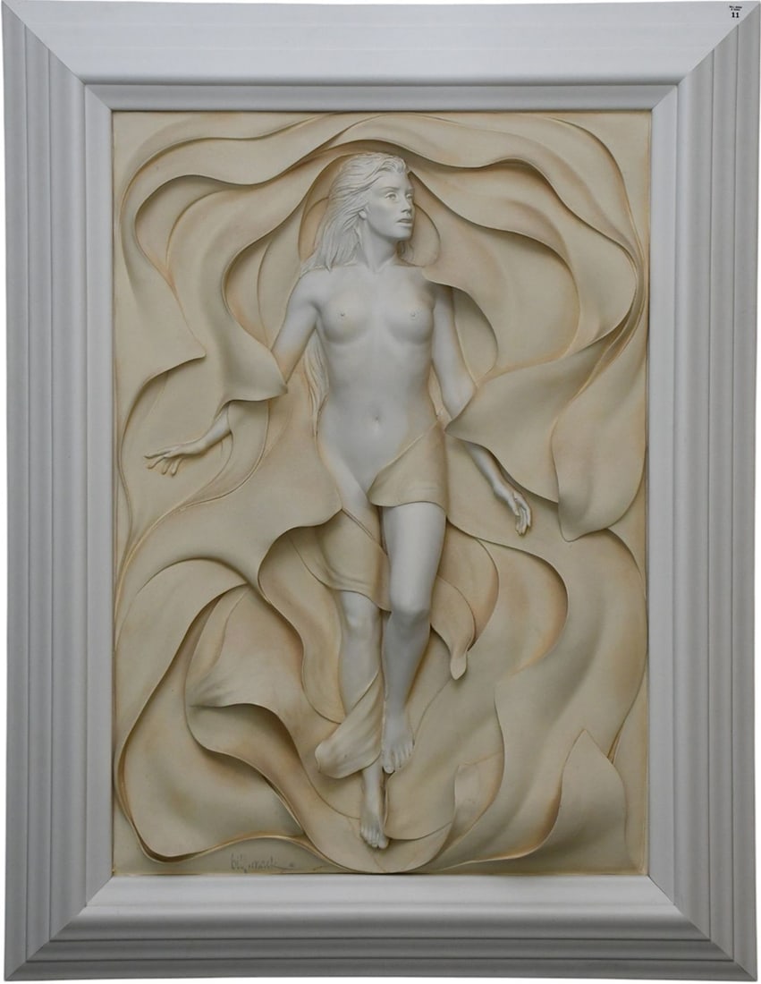 Bill Mack (American, b.1944) 'Odyssey' Bonded Sand Alto-Relief Sculpture signed lower left, #35/95 , (1 of 6)