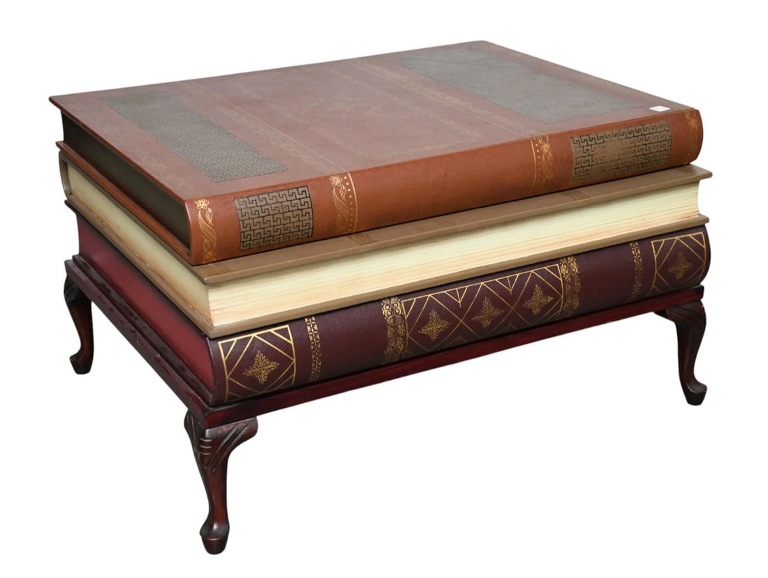 Side Table/Coffee Table in Book Form, 21"h x 36"w x 26"d (1 of 5)