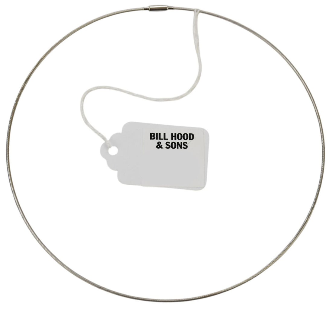 14K White Gold Cable Necklace. Wt. 5.6 grams 16": 14K White Gold Cable Necklace. Wt. 5.6 grams 16"