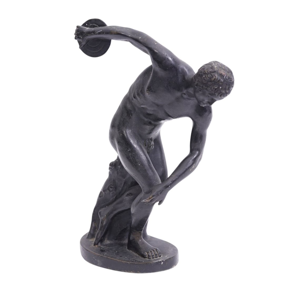 Bronze Olympian, 19th c. Italian Grand Tour, 7 1/2" x 5" (1 of 7)