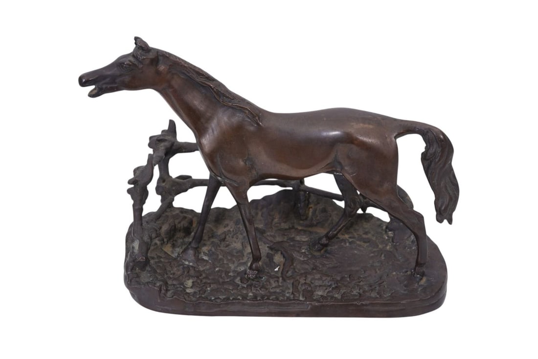 Bronze Horse After Mene, 7 1/2"h x 9 1/2"w: Bronze Horse After Mene, 7 1/2"h x 9 1/2"w