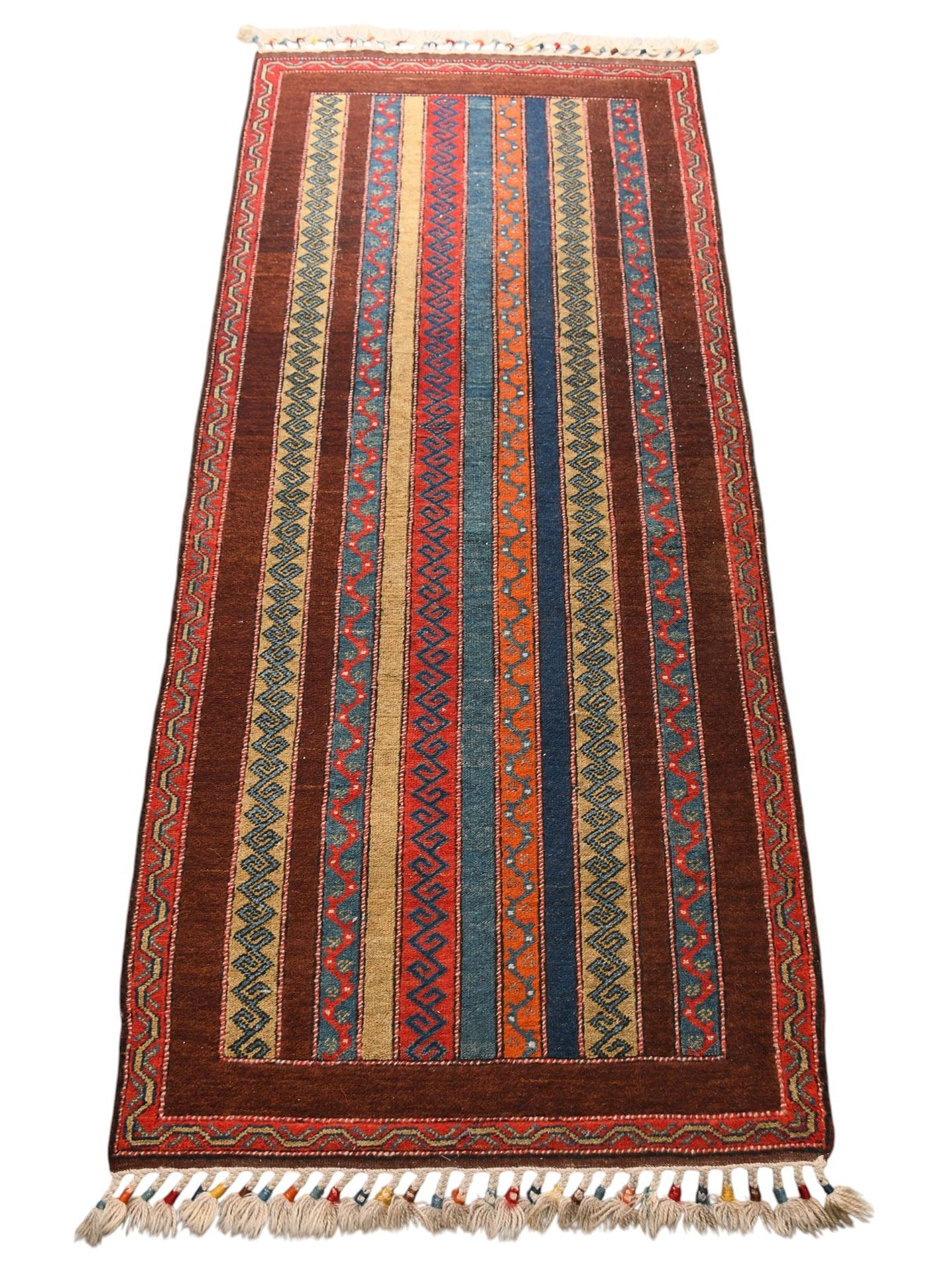 Turkish Wool Carpet, 6.4feet x 2.8feet (1 of 5)