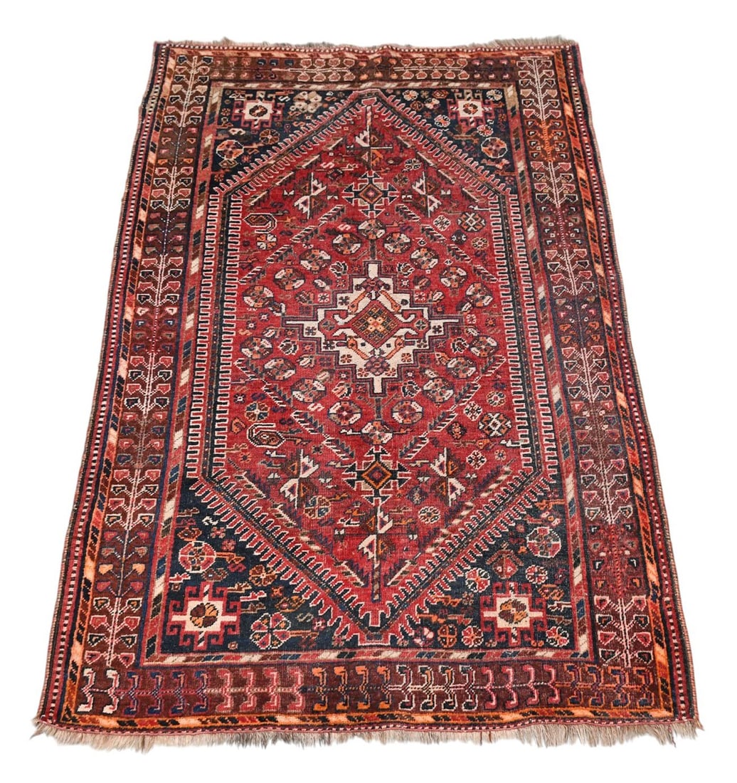 Afghan Carpet, 4.2feet, x 6.4feet (1 of 6)