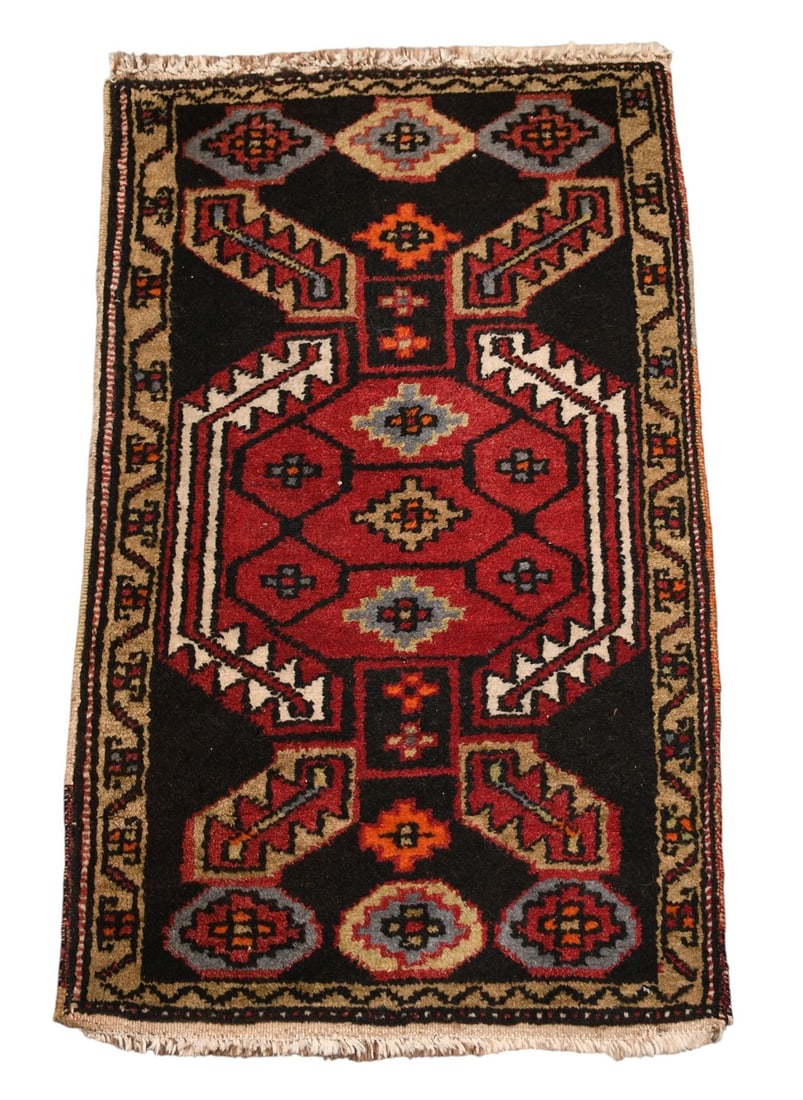 Turkish Carpet, 1.10feet x 3.3feet (1 of 4)