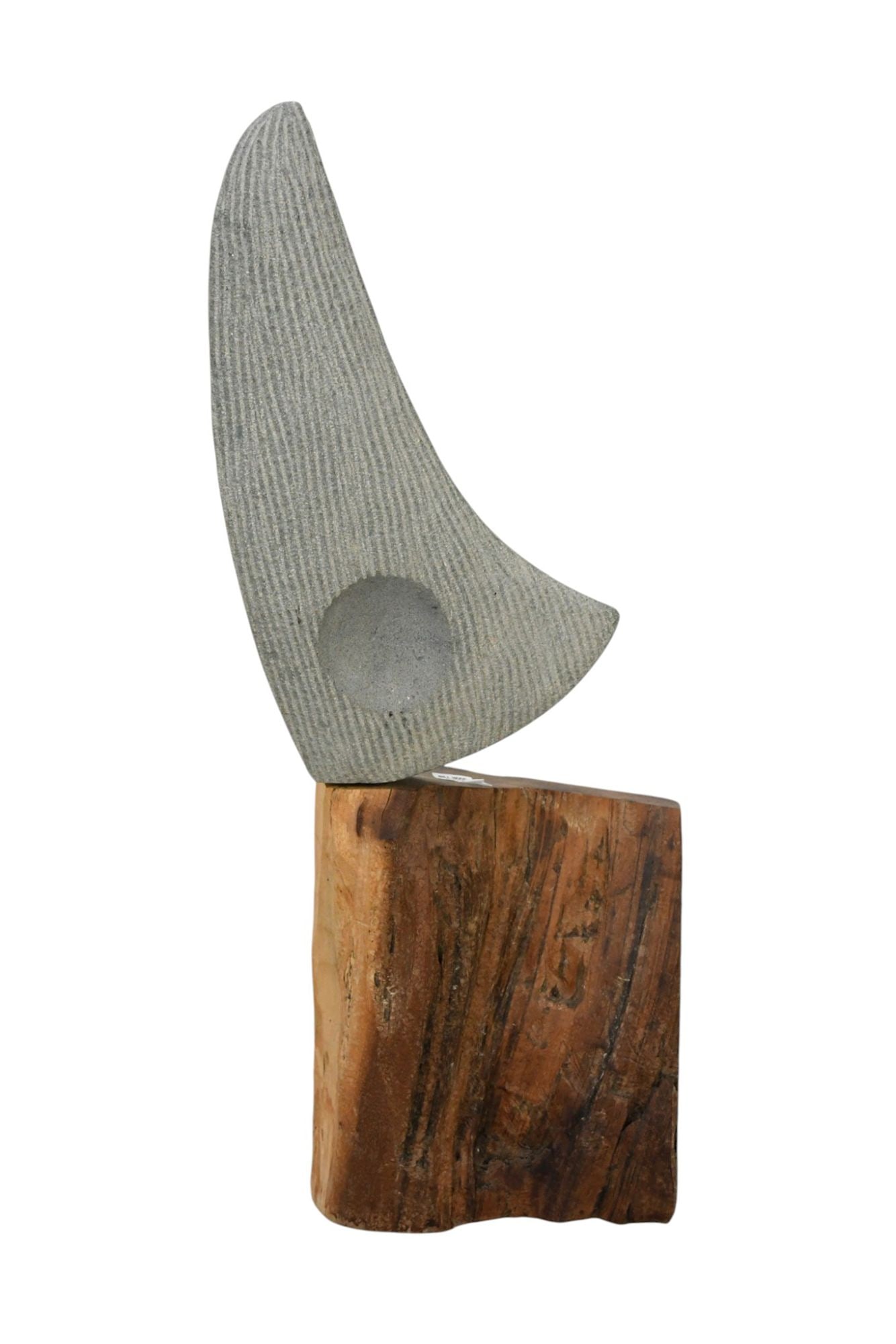 Stone & Wood Sculpture (1 of 5)