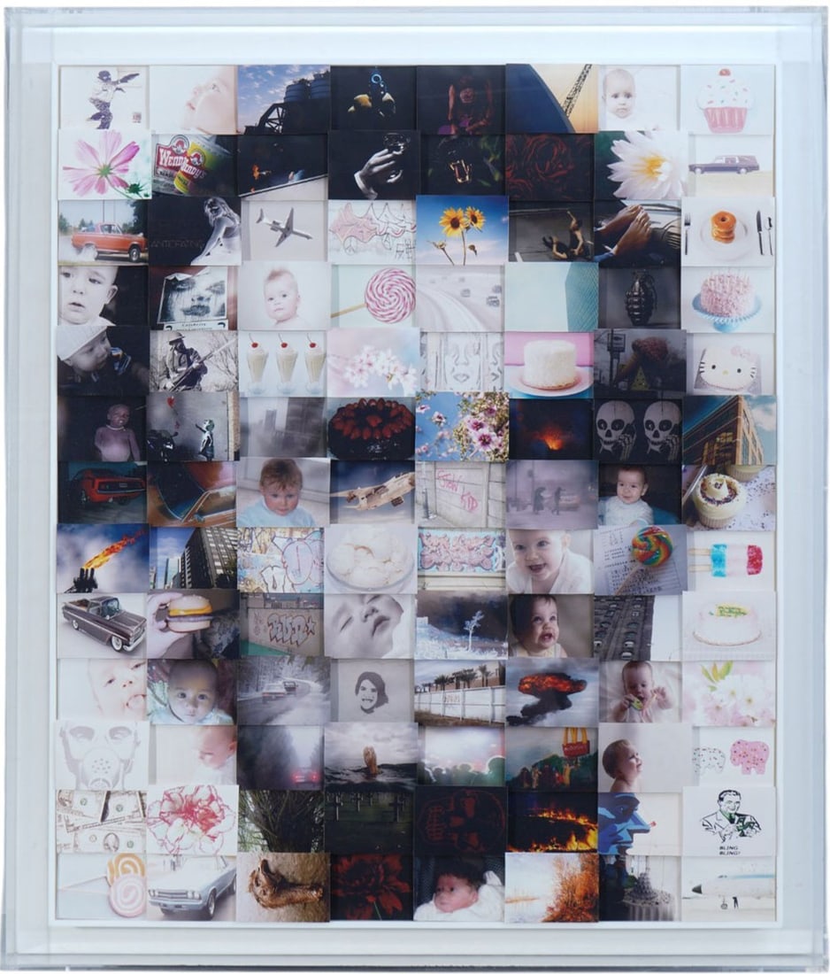 CAMERON GRAY (American b. 1980) Lincoln Collage - composed of many smaller photo/print images. each (1 of 10)