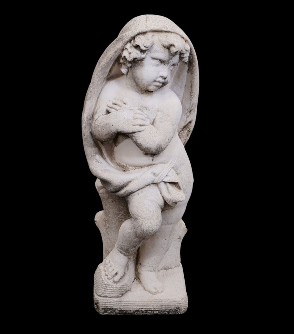 Putti Cement Garden Statuary (Very Heavy) (1 of 6)