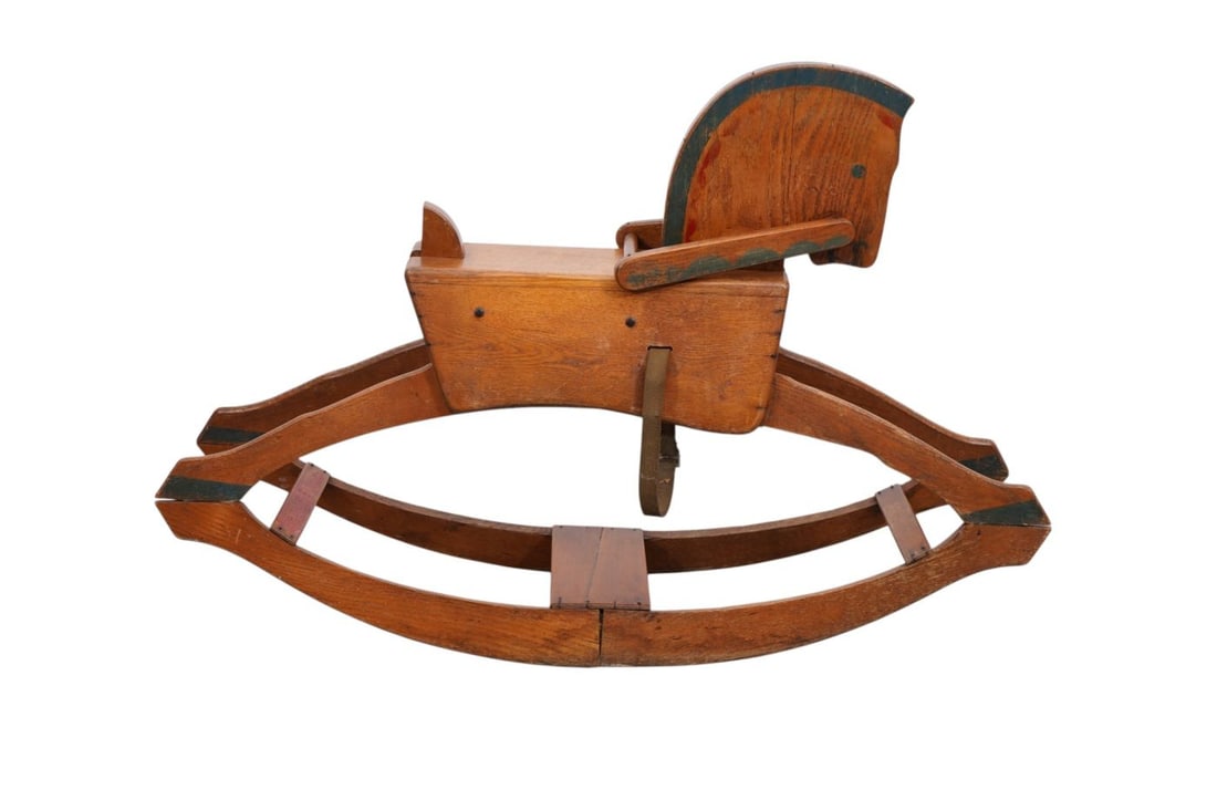 Primitive Child's Rocking Horse (1 of 8)