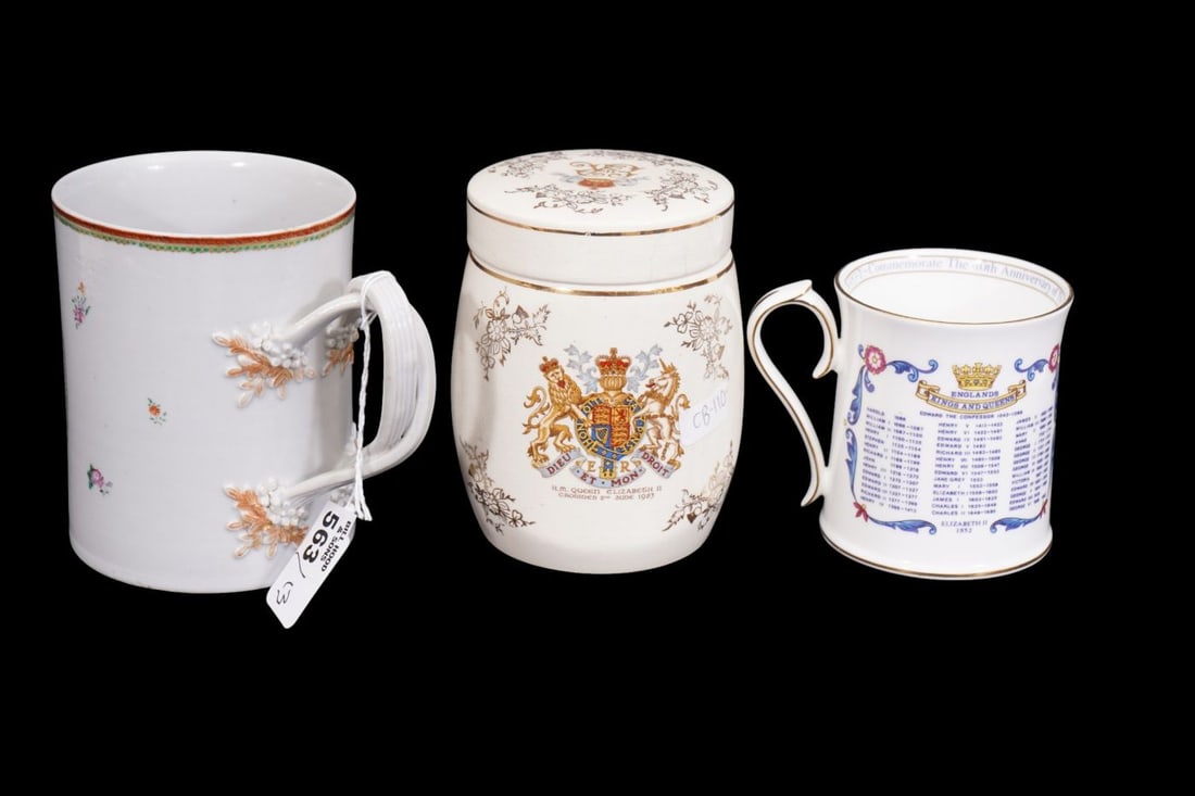 13 Ceramic Assorted Commemorative Monarchy Tablewares - 4