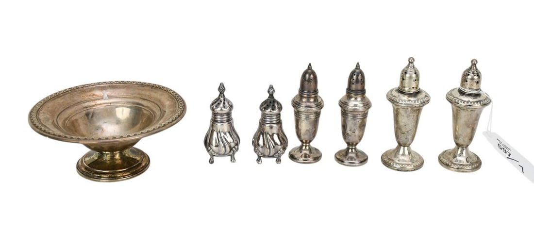 7 Weighted Sterling Tablewares (1 of 5)