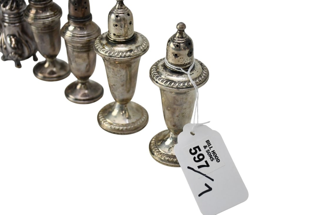 7 Weighted Sterling Tablewares - 5