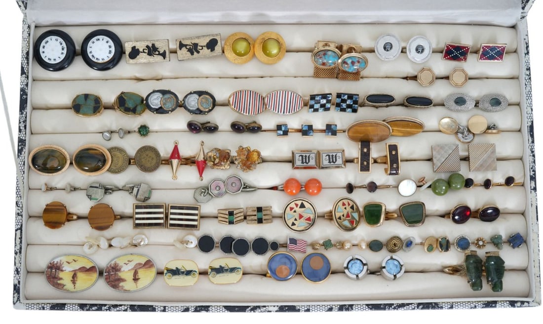 Vintage Cufflinks Lot. Various designers Hickok, Swank, Destino, etc. (1 of 7)