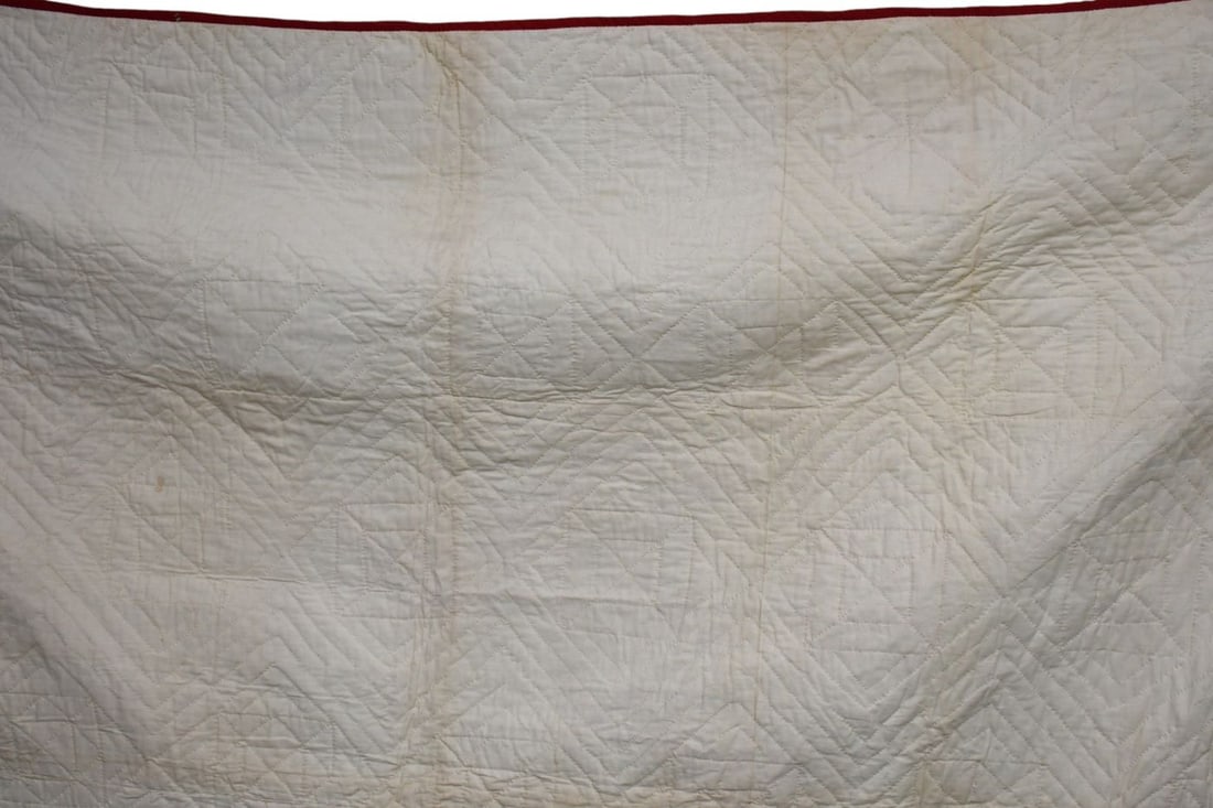 American Patchwork Quilt, 5'5" x 7'2" - 6