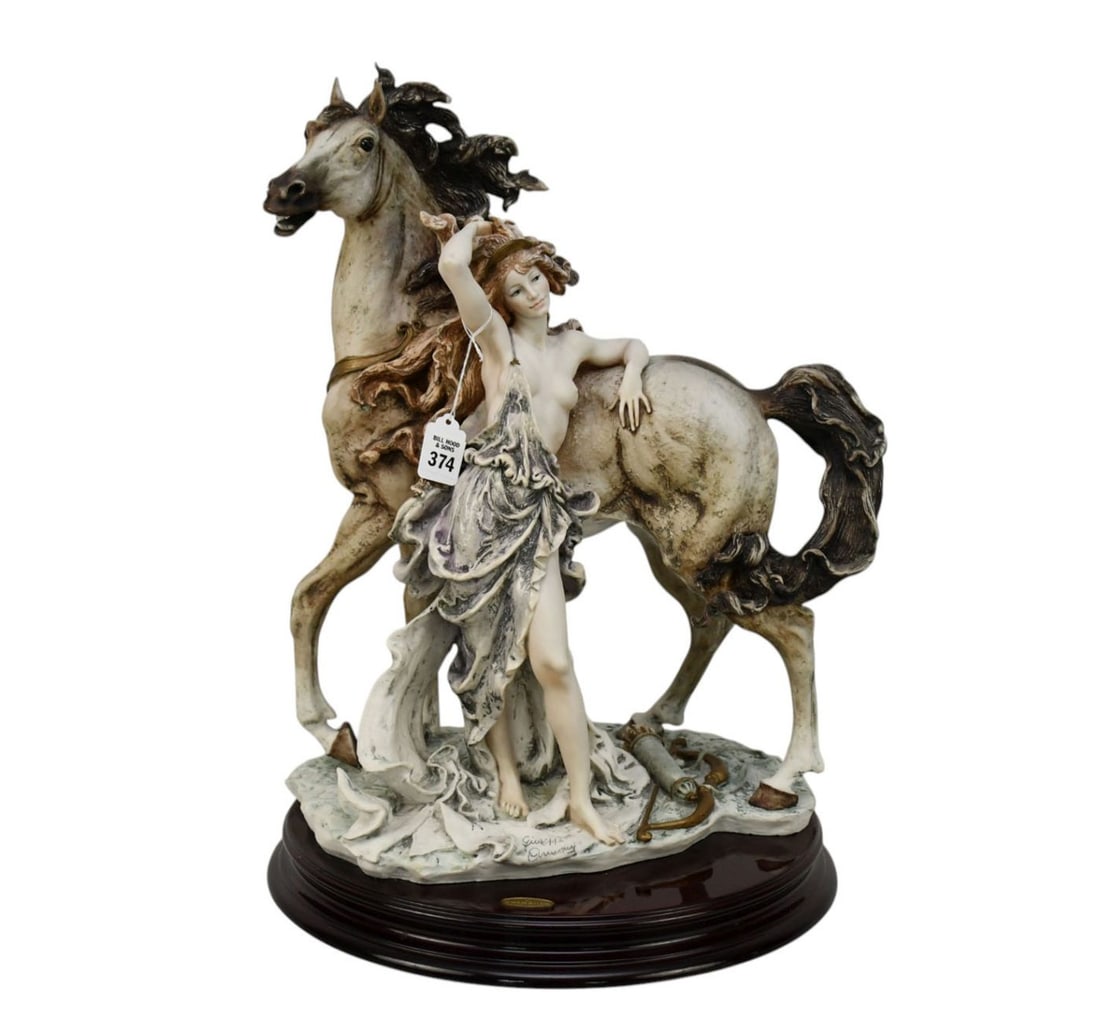 Capodimonte The "Artemis" sculpture by Giuseppe Armani produced by Florence Sculpture d'Arte in (1 of 9)