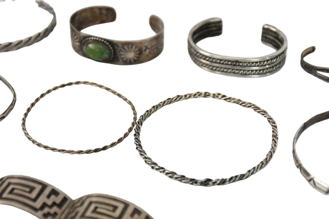 Sterling Silver Bracelet Lot. Wt. 20ozts - 7