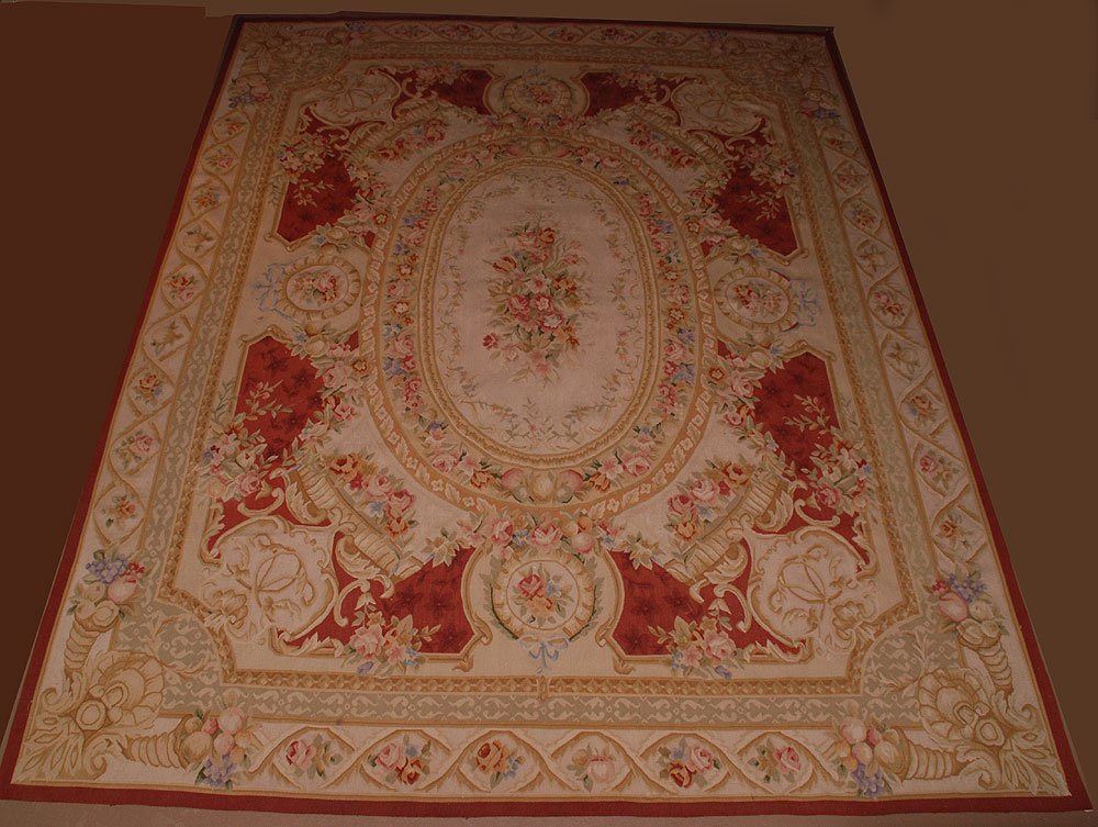 Aubusson style carpet, 20th c.: Aubusson style carpet, 20th c.
